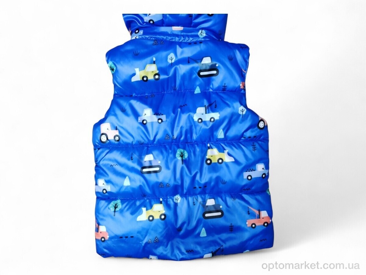 Купить Жилетка дитячі 905 електрик F.H синій, фото 2