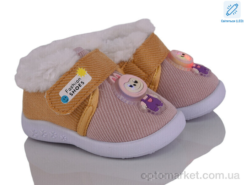 Купить Пінетки дитячі 905 pink LED KEWK рожевий, фото 2