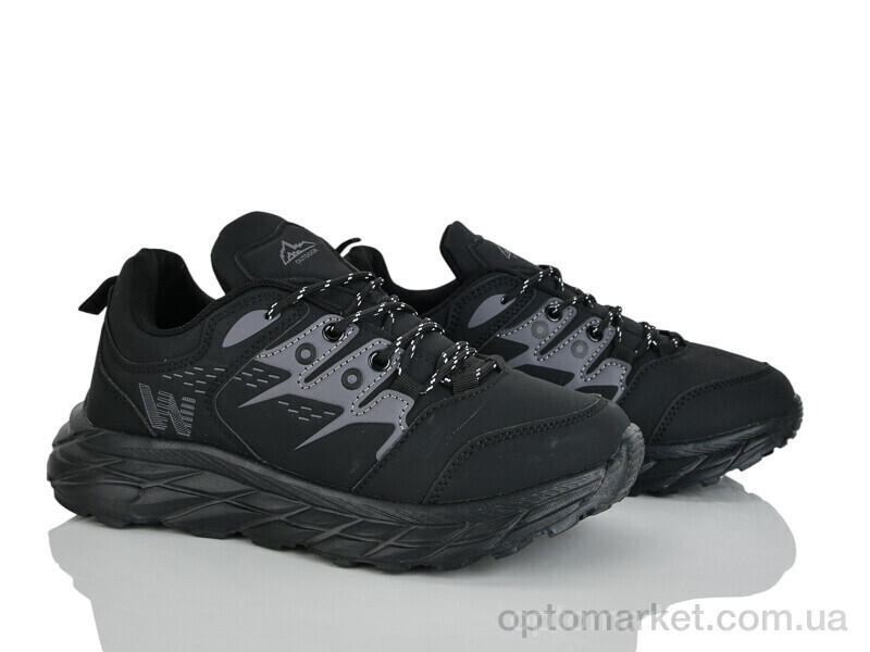 Купить Кросівки унісекс 9053-1 Fdek чорний, фото 1