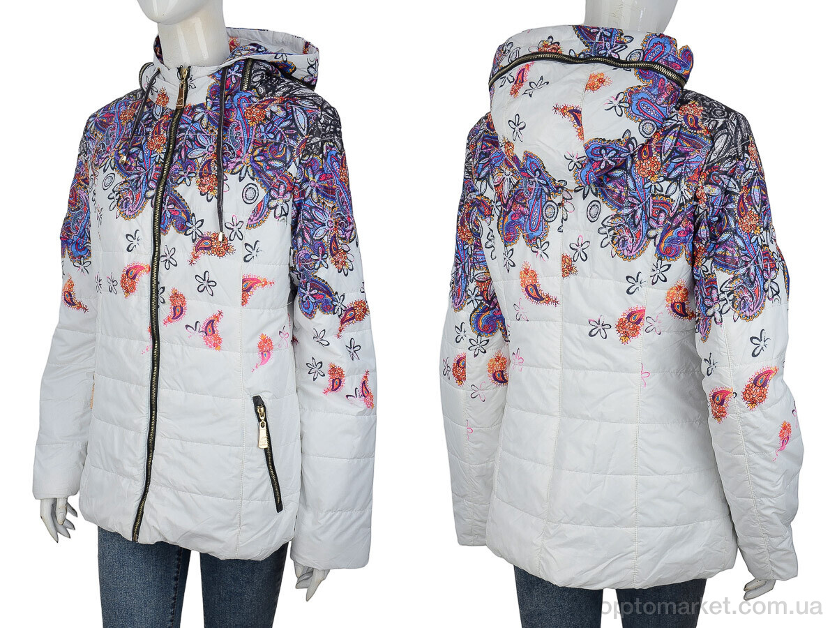 Купить Куртка жіночі 9059-1 white (07352) Obuvok білий, фото 3