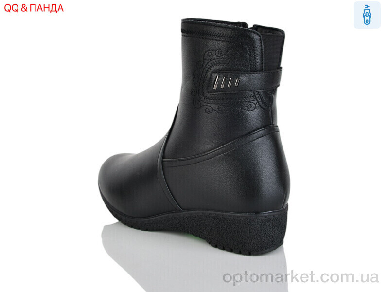 Купить Черевики жіночі 905 QQ&Панда чорний, фото 2