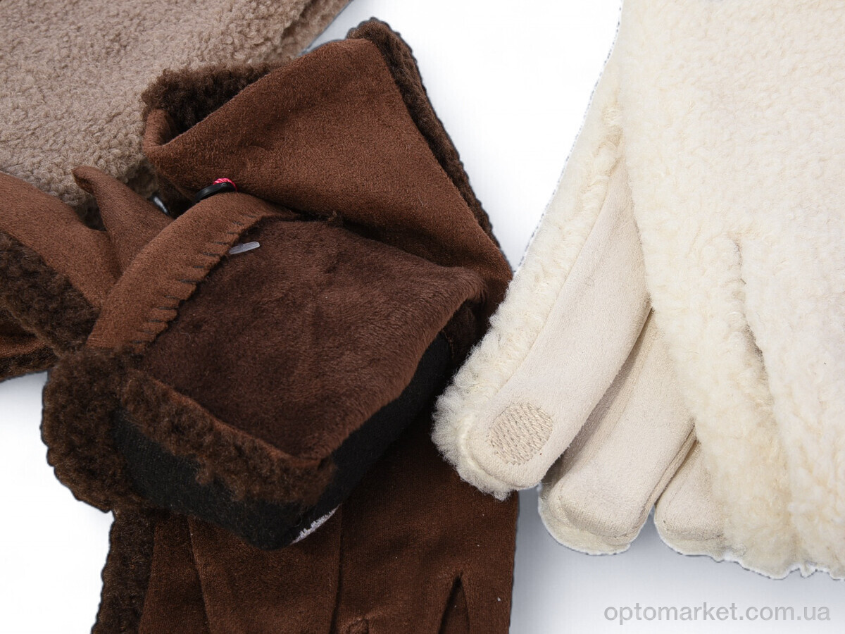 Купить Рукавички жіночі 906-2 mix Ronaerdo мікс, фото 3