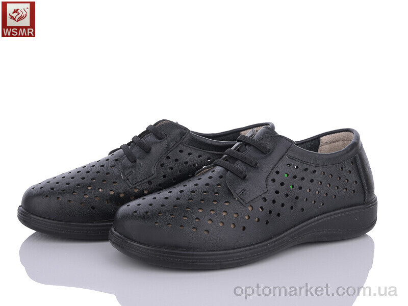Купить Туфлі жіночі 907-1 WSMR чорний, фото 1