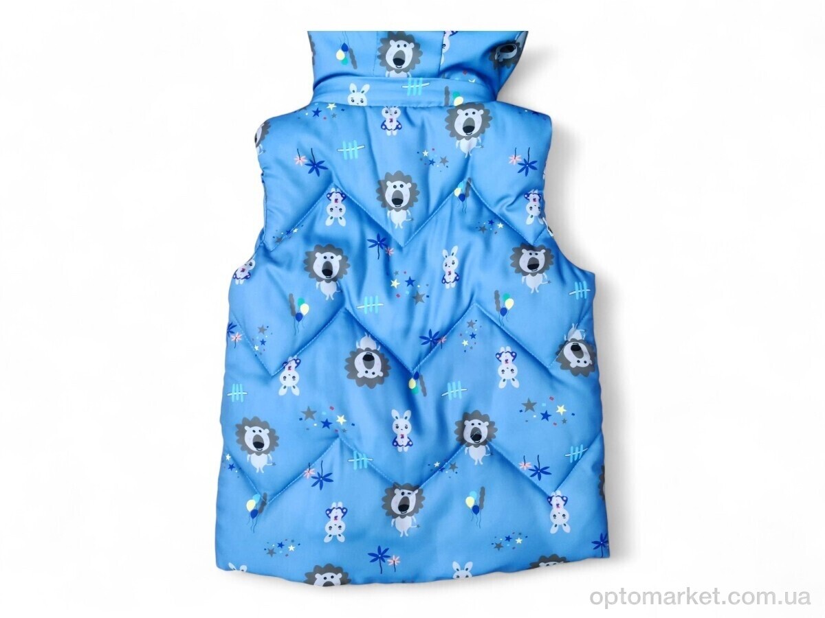 Купить Жилетка дитячі 907 блакитний F.H блакитний, фото 2