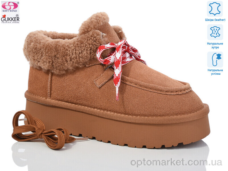 Купить Уги жіночі 9075 Gukkcr camel, фото 1