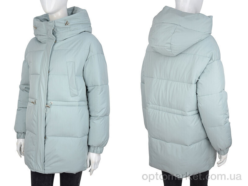 Купить Куртка жіночі 9076 bean green Aixiaohua зелений, фото 3