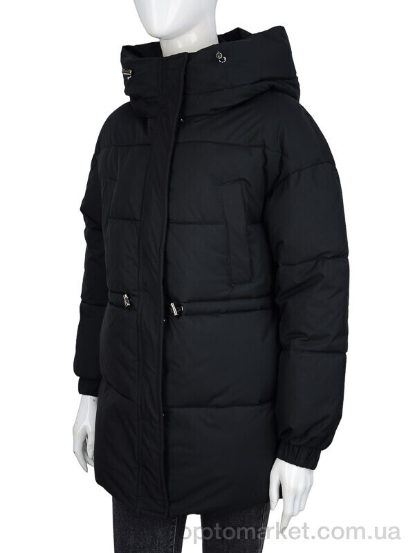 Купить Куртка жіночі 9076 black Aixiaohua чорний, фото 1