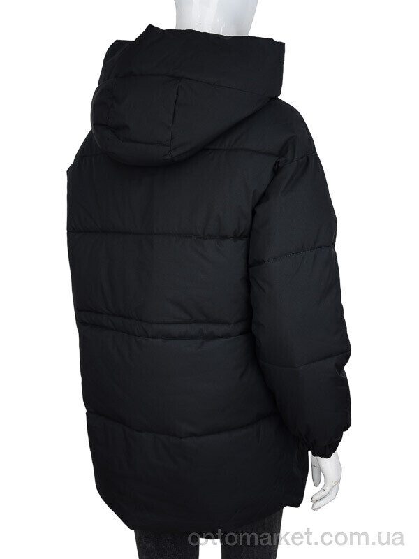 Купить Куртка жіночі 9076 black Aixiaohua чорний, фото 2