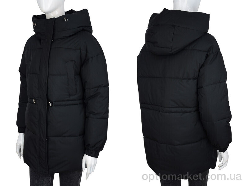 Купить Куртка жіночі 9076 black Aixiaohua чорний, фото 3