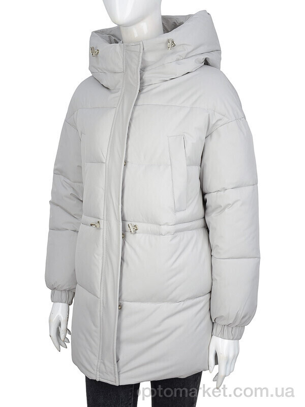 Купить Куртка жіночі 9076 l.grey Aixiaohua сірий, фото 1