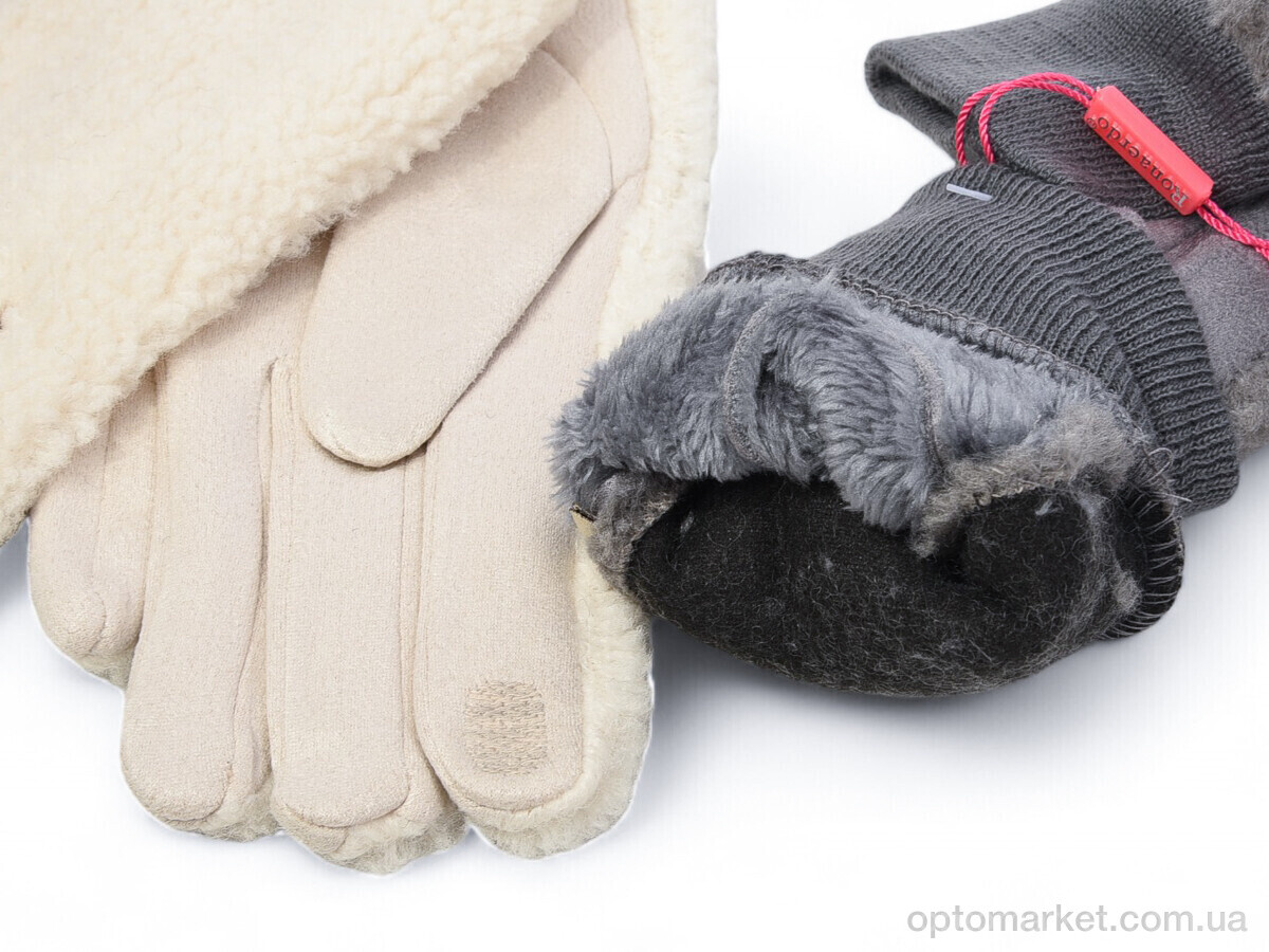 Купить Рукавички жіночі 908-3 mix Ronaerdo мікс, фото 2