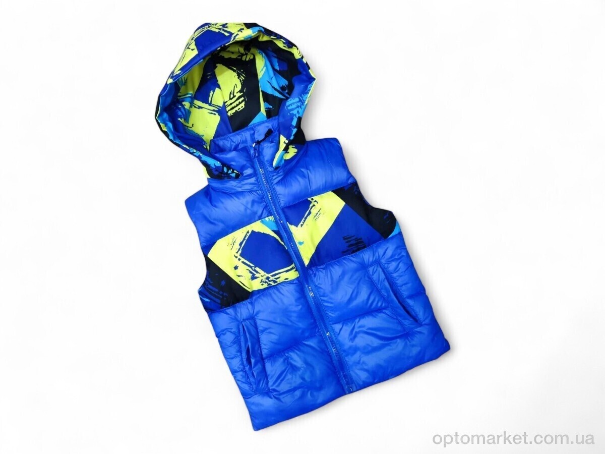 Купить Жилетка дитячі 908 електрик F.H синій, фото 1