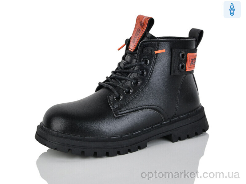 Купить Черевики дитячі 908 orange KEWK чорний, фото 1