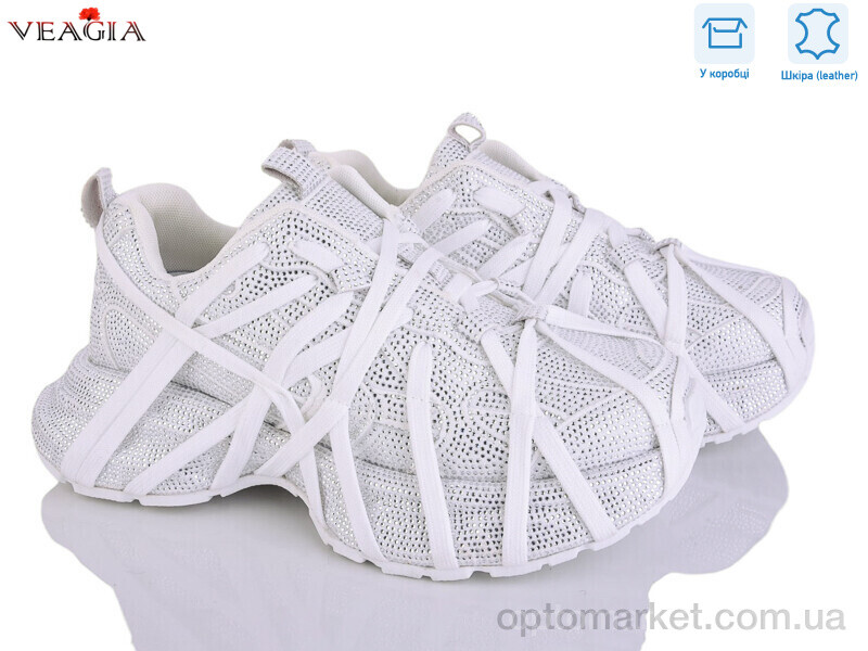 Купить Кросівки жіночі 90888 -2 white Veagia білий, фото 1
