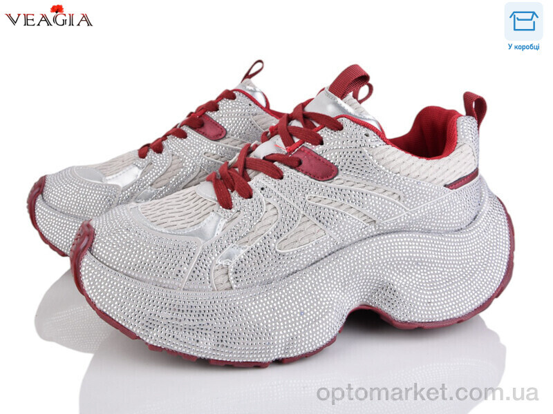 Купить Кросівки жіночі 909-2 Veagia сірий, фото 1