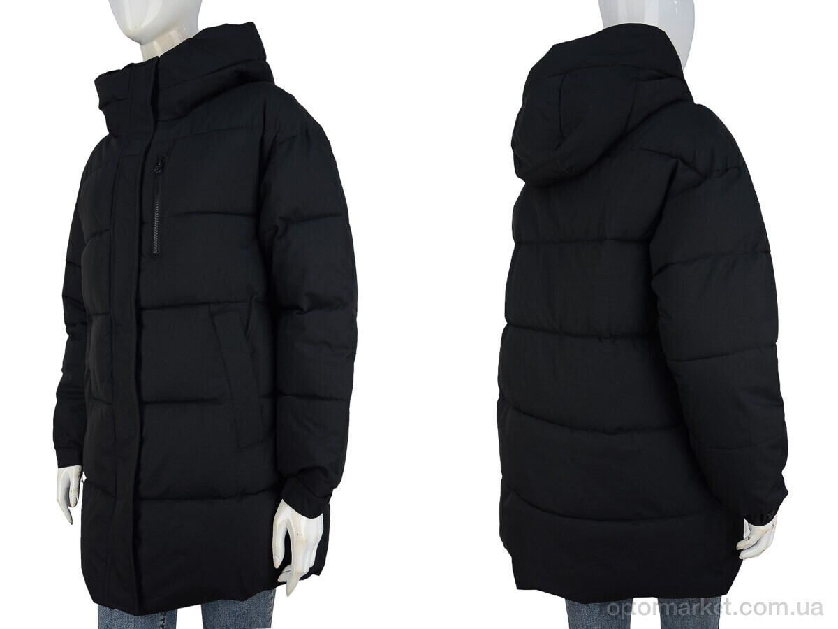Купить Куртка жіночі 9090 black Aixiaohua чорний, фото 3
