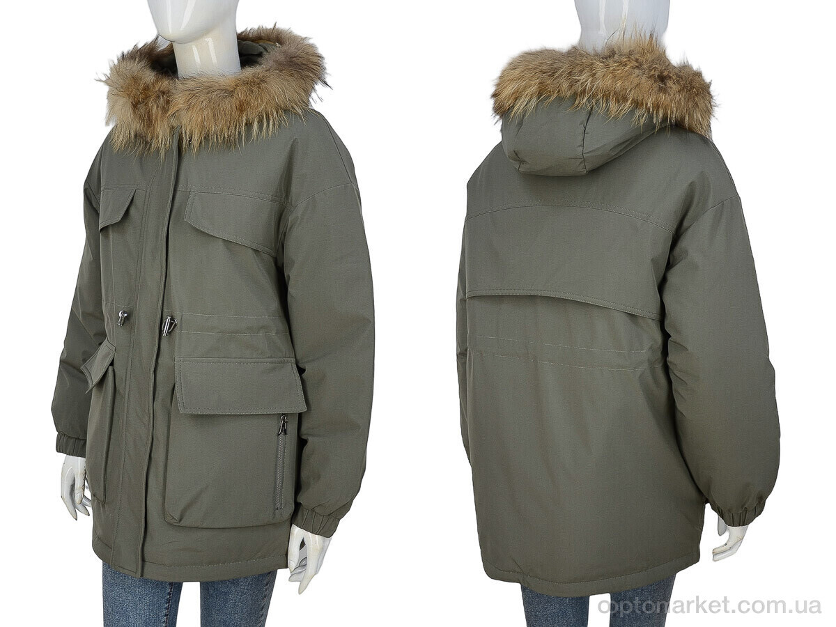 Купить Куртка жіночі 9092 grey Aixiaohua сірий, фото 3