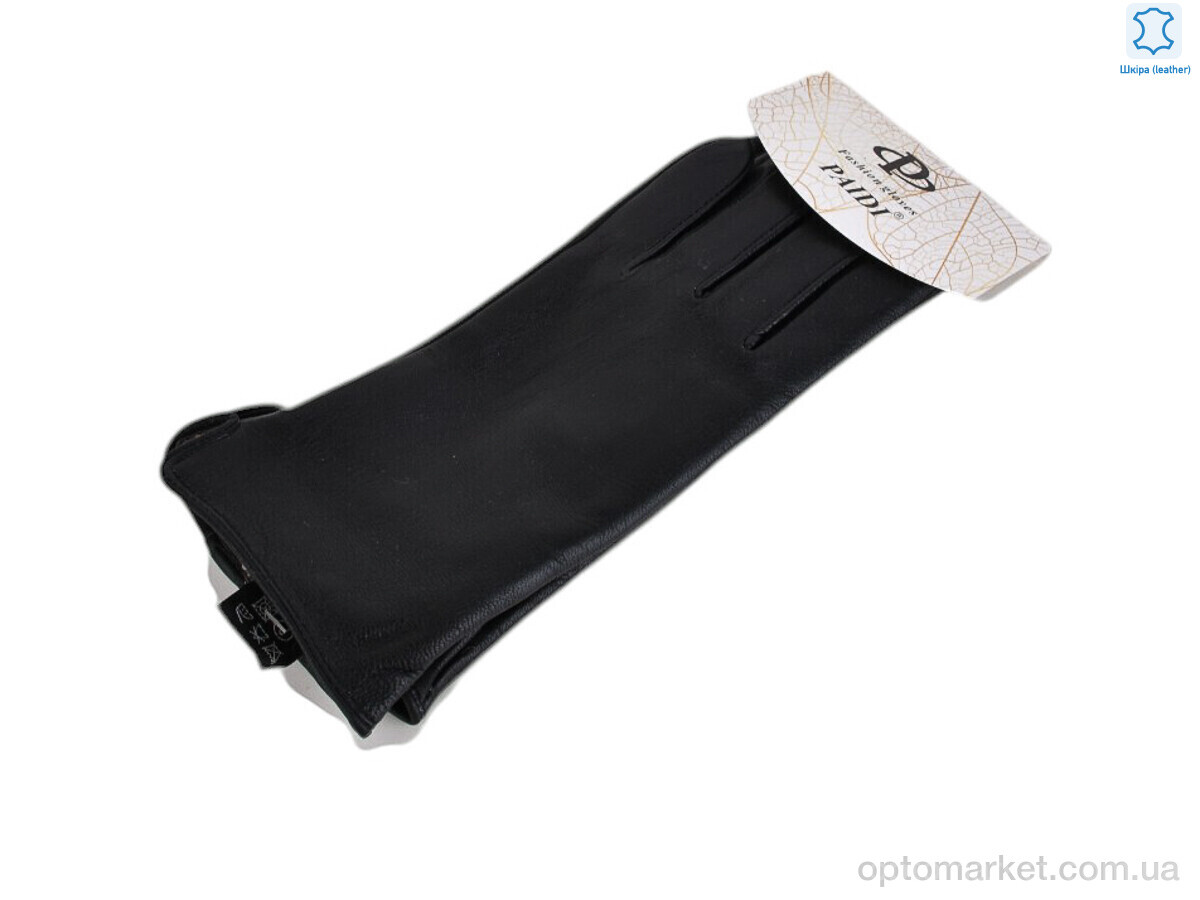 Купить Рукавички жіночі 91-1 black Paidi чорний, фото 1