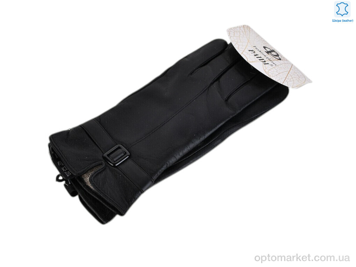 Купить Рукавички жіночі 91-2 black Paidi чорний, фото 1