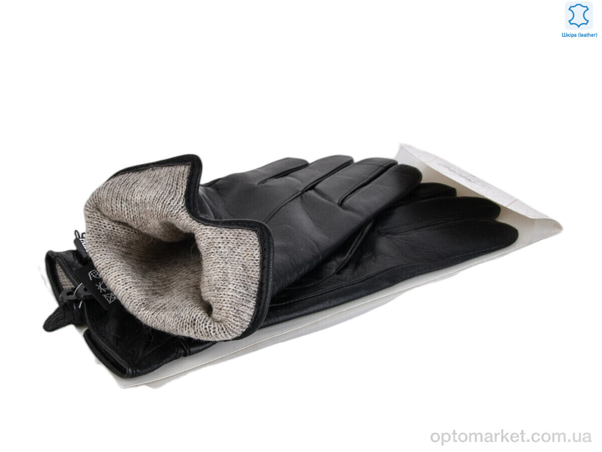 Купить Рукавички жіночі 91-2 black Paidi чорний, фото 2