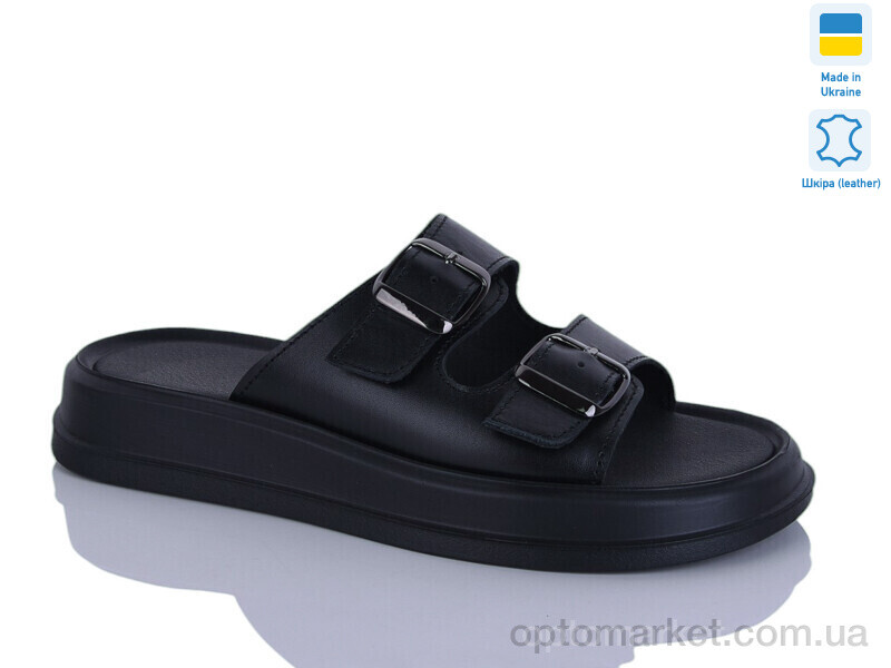 Купить Шльопанці жіночі 91 чорний к. Sali чорний, фото 1