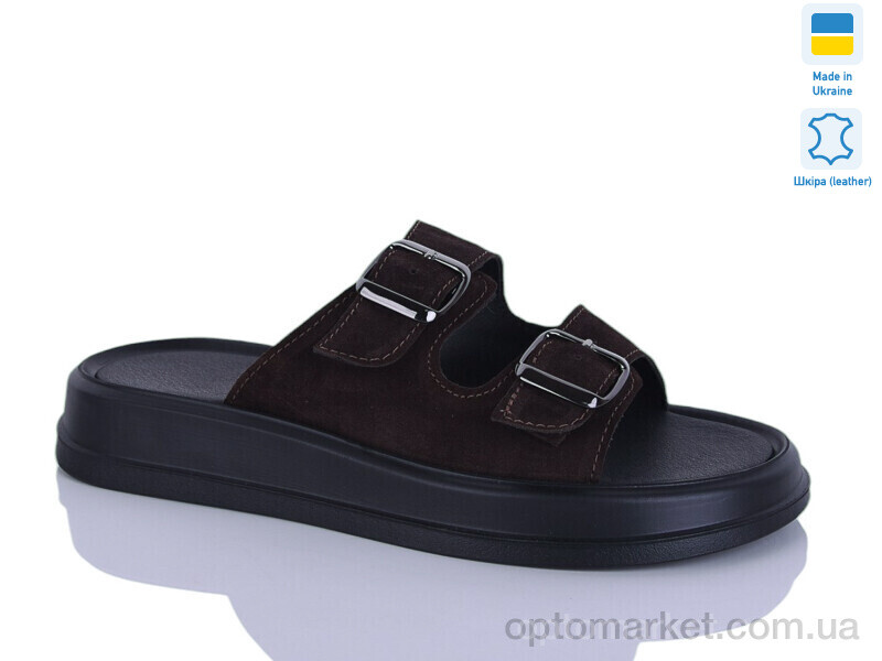 Купить Шльопанці жіночі 91 шоколад з. Sali коричневий, фото 1