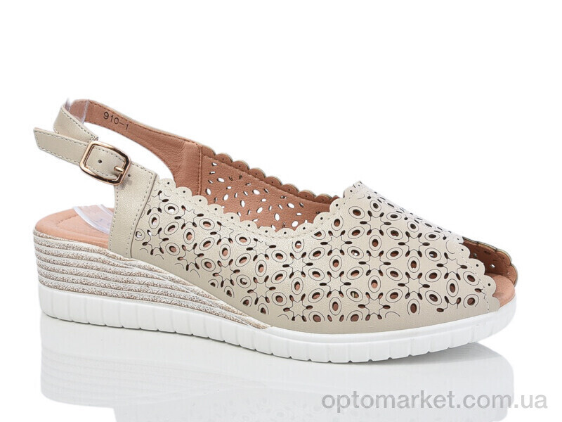 Купить Босоніжки жіночі 910-1 Leguzaza бежевий, фото 1