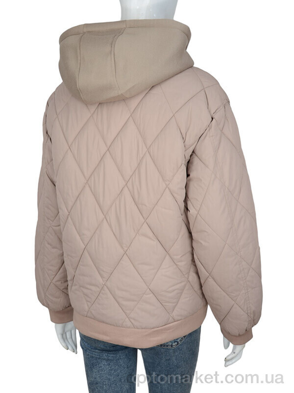 Купить Куртка жіночі 910 beige TurnHug бежевий, фото 2