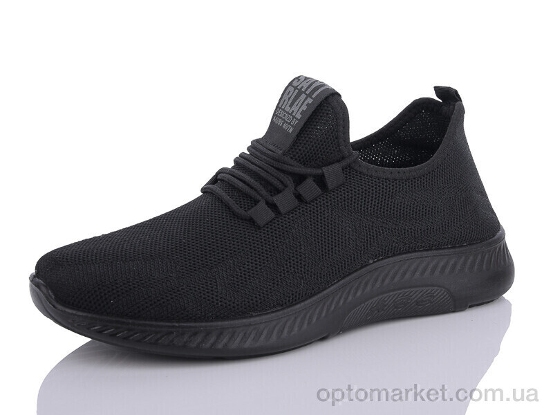 Купить Кросівки чоловічі 910 black піна Pet чорний, фото 1