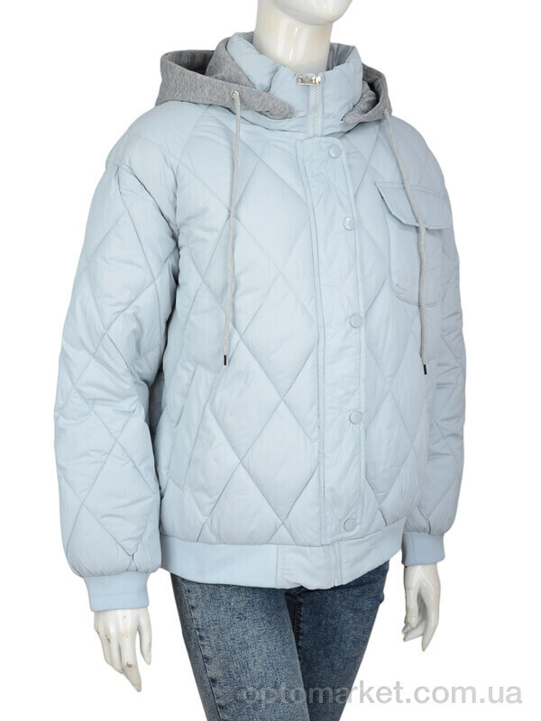 Купить Куртка жіночі 910 grey TurnHug блакитний, фото 1