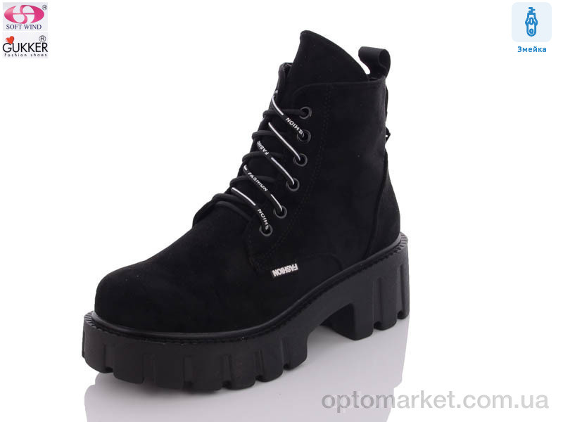 Купить Ботинки женские 9103 Gukkcr черный, фото 1