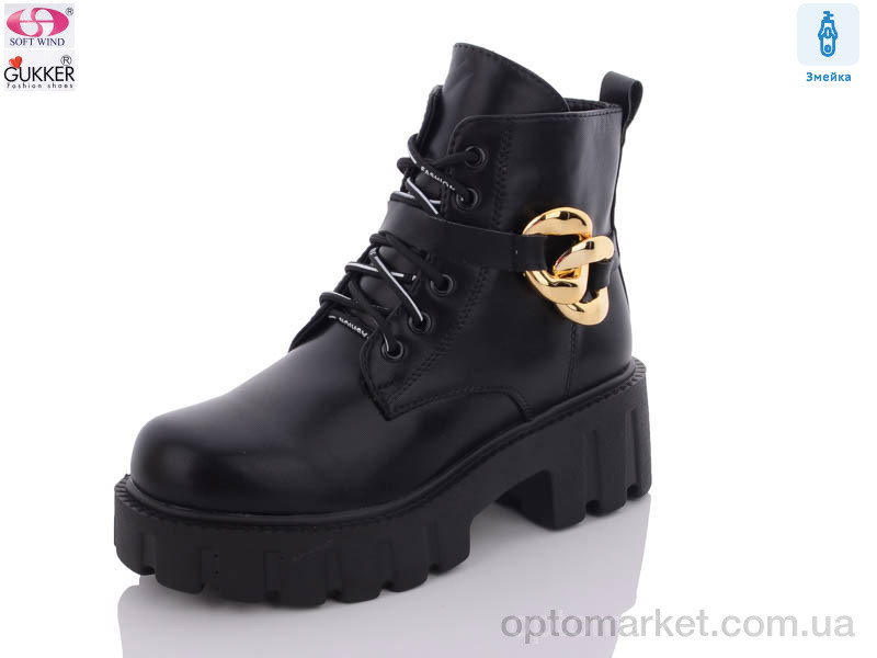 Купить Ботинки женские 9105 Gukkcr черный, фото 1