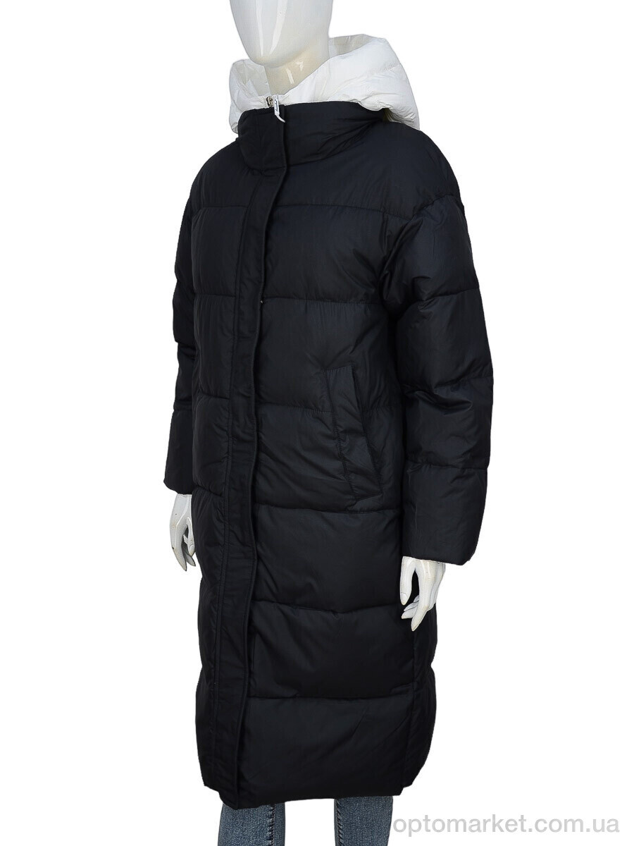 Купить Пальто жіночі 9108 black-4 Aixiaohua чорний, фото 1