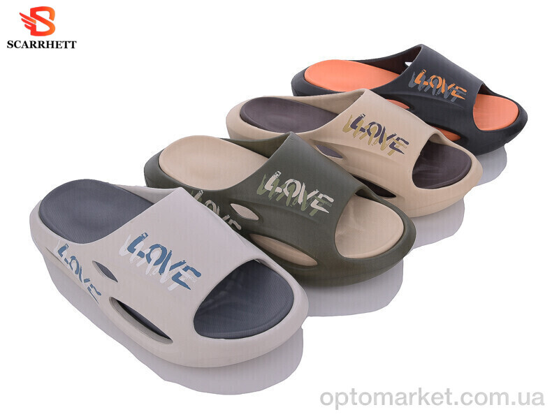Купить Шльопанці чоловічі 9108 mix SCARRHETT мікс, фото 1