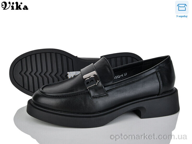 Купить Туфлі жіночі 9112-4 Vika чорний, фото 1