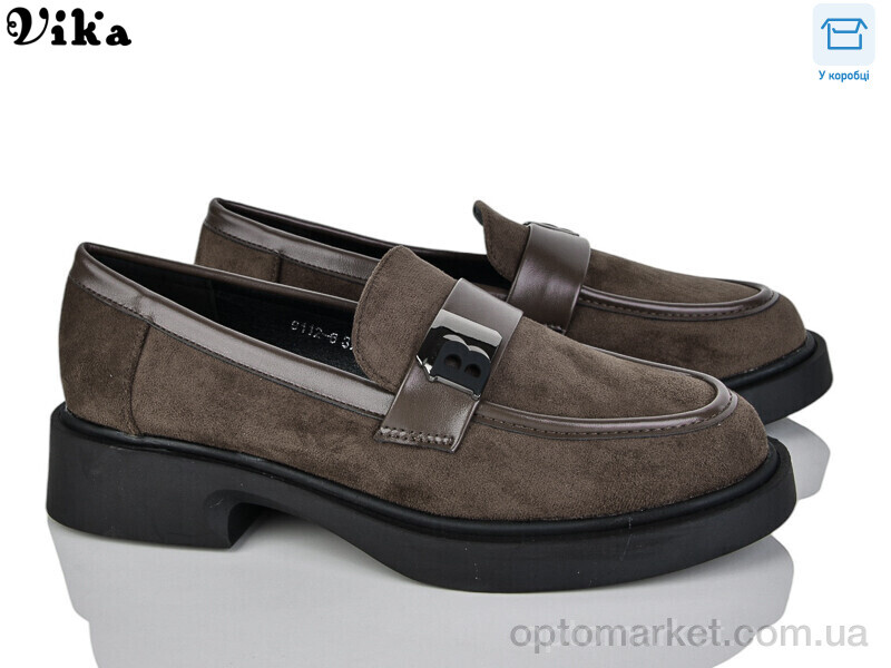 Купить Туфлі жіночі 9112-6 Vika коричневий, фото 1
