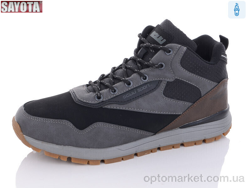 Купить Черевики чоловічі 912-6 Sayota сірий, фото 1