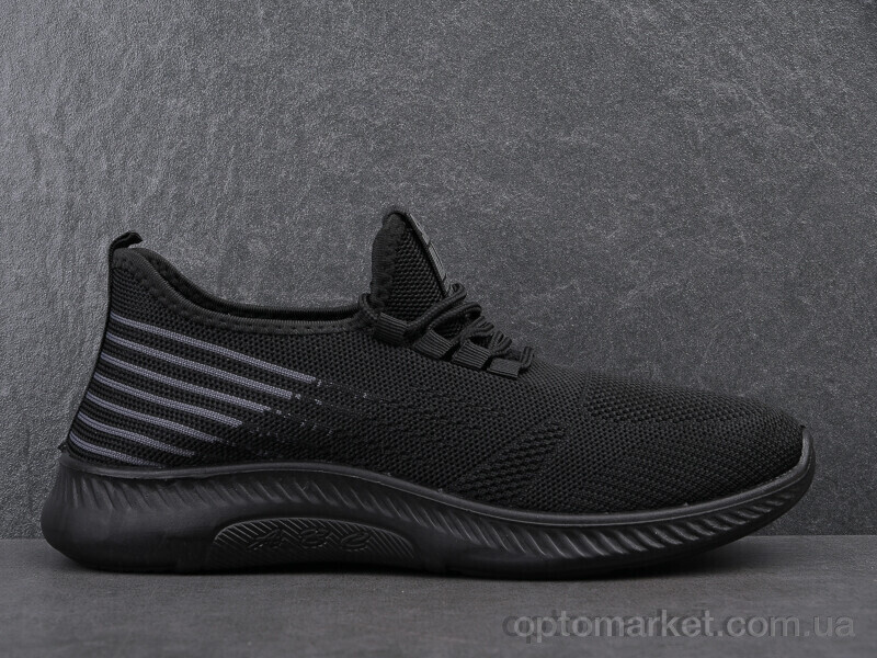 Купить Кросівки чоловічі 912 black-grey піна Laguna чорний, фото 2