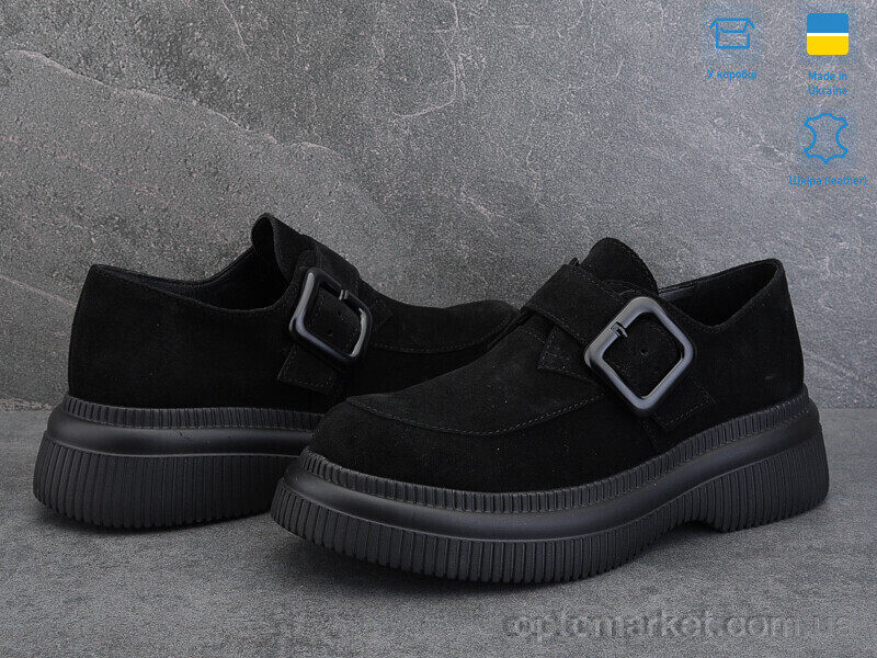 Купить Туфлі жіночі 913-1 Ailinda чорний, фото 2