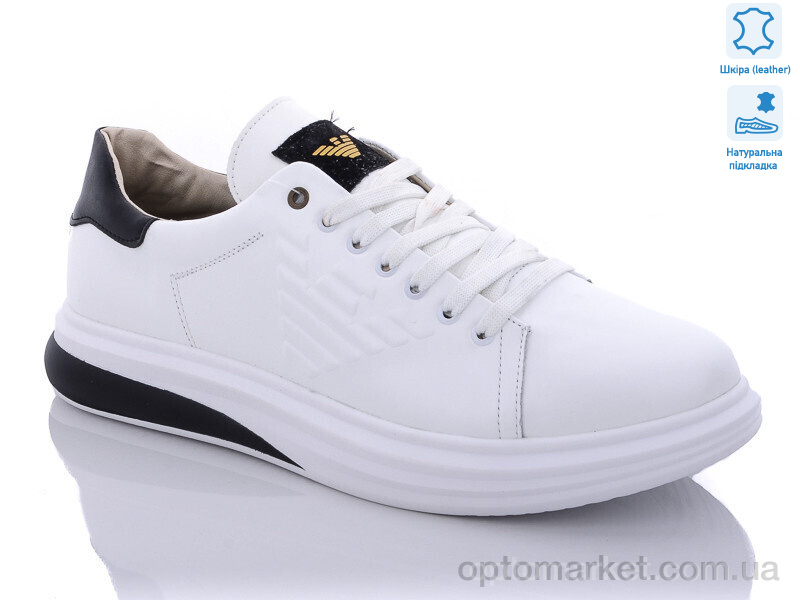 Купить Кросівки чоловічі 9130 A.mani білий, фото 2