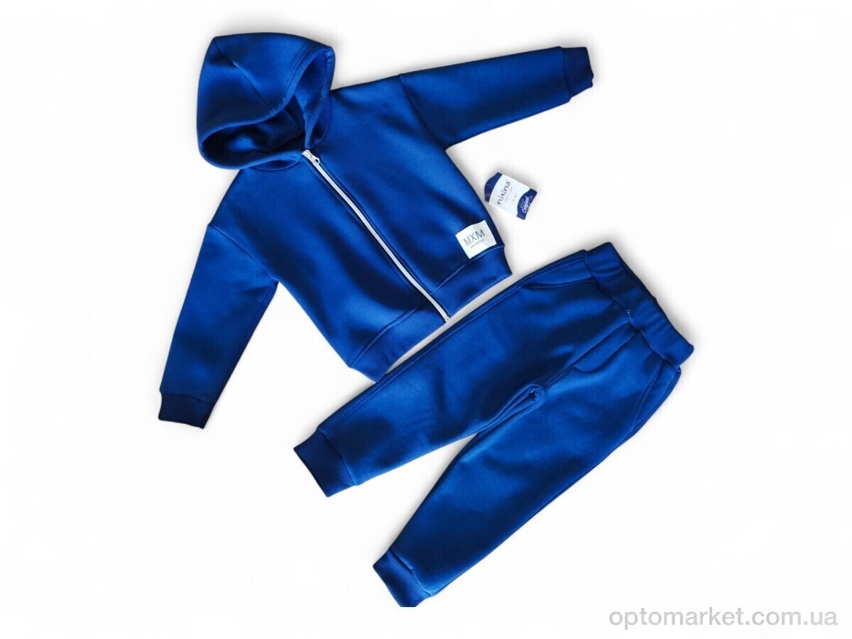 Купить Комплекти дитячі дитячі 9135 синій батнік-штани Mixima Kids синій, фото 1