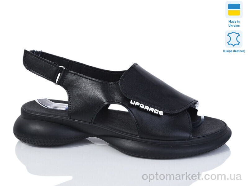 Купить Босоніжки жіночі 915 чорний к чор-п. Sali чорний, фото 1