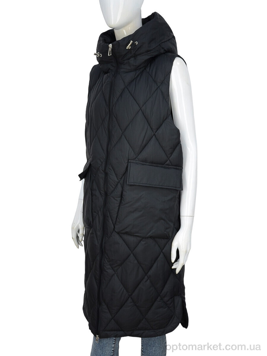 Купить Жилетка жіночі 9158 black-5 Aixiaohua чорний, фото 1