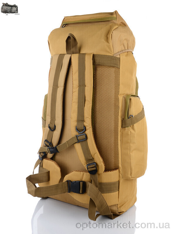 Купить Рюкзак чоловічі 9188 brown Superbag коричневий, фото 2