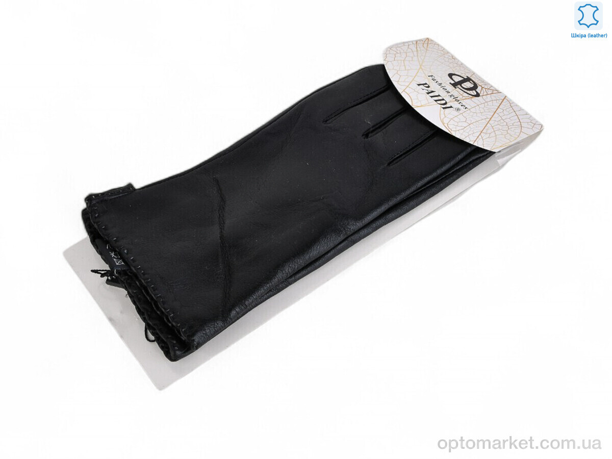 Купить Рукавички жіночі 92-1 black Paidi чорний, фото 1