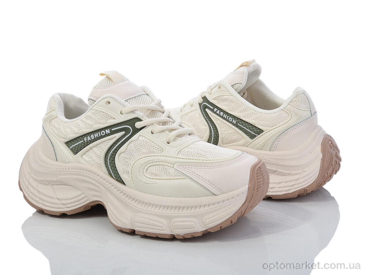 Купить Кросівки жіночі 92-36 beige Violeta only one бежевий, фото 1