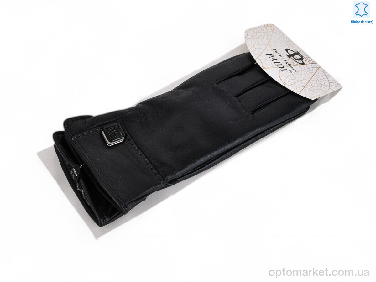 Купить Рукавички жіночі 92-4 black Paidi чорний, фото 1