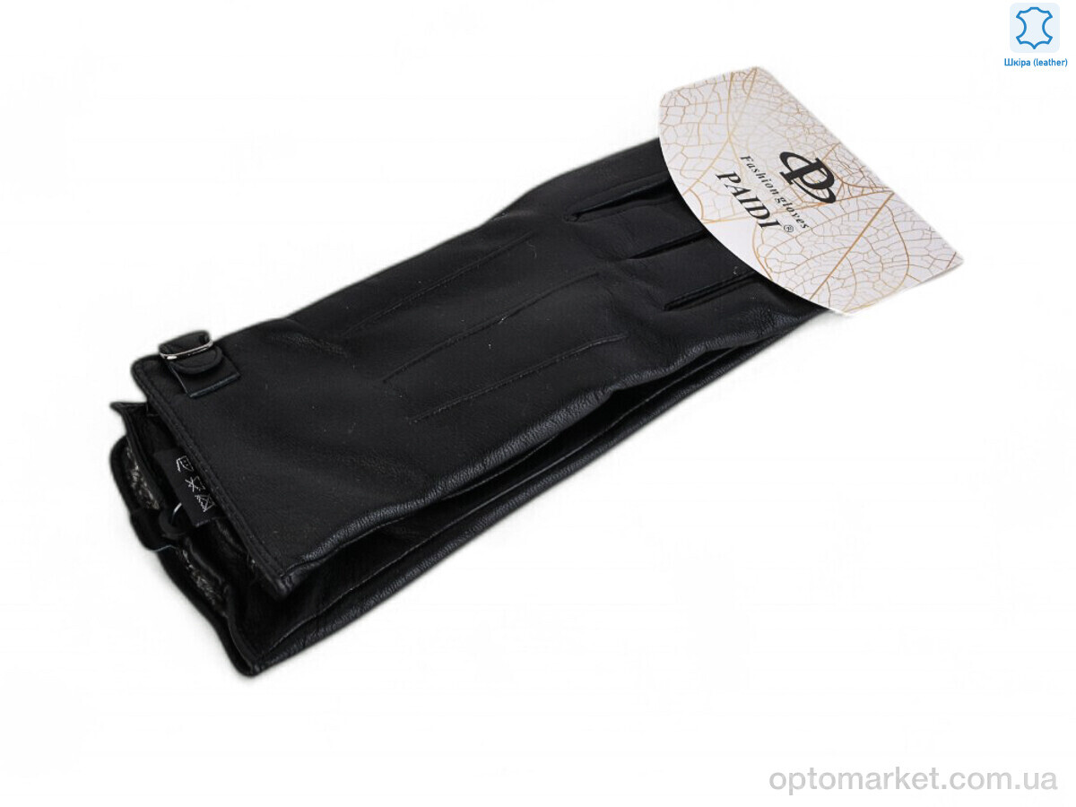 Купить Рукавички жіночі 92-6 black Paidi чорний, фото 1