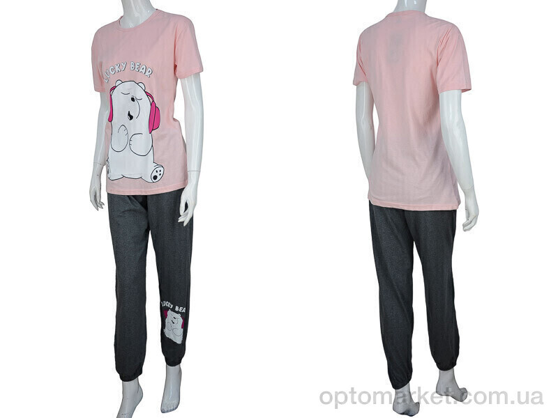 Купить Пижама жіночі 9203 pink (04071) Fawn рожевий, фото 3