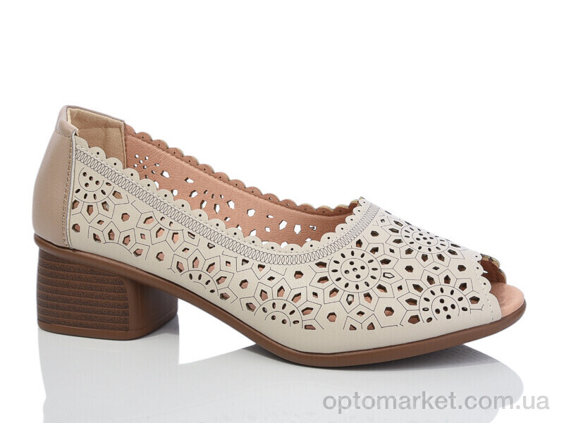 Купить Туфлі жіночі 921-5 Leguzaza бежевий, фото 1